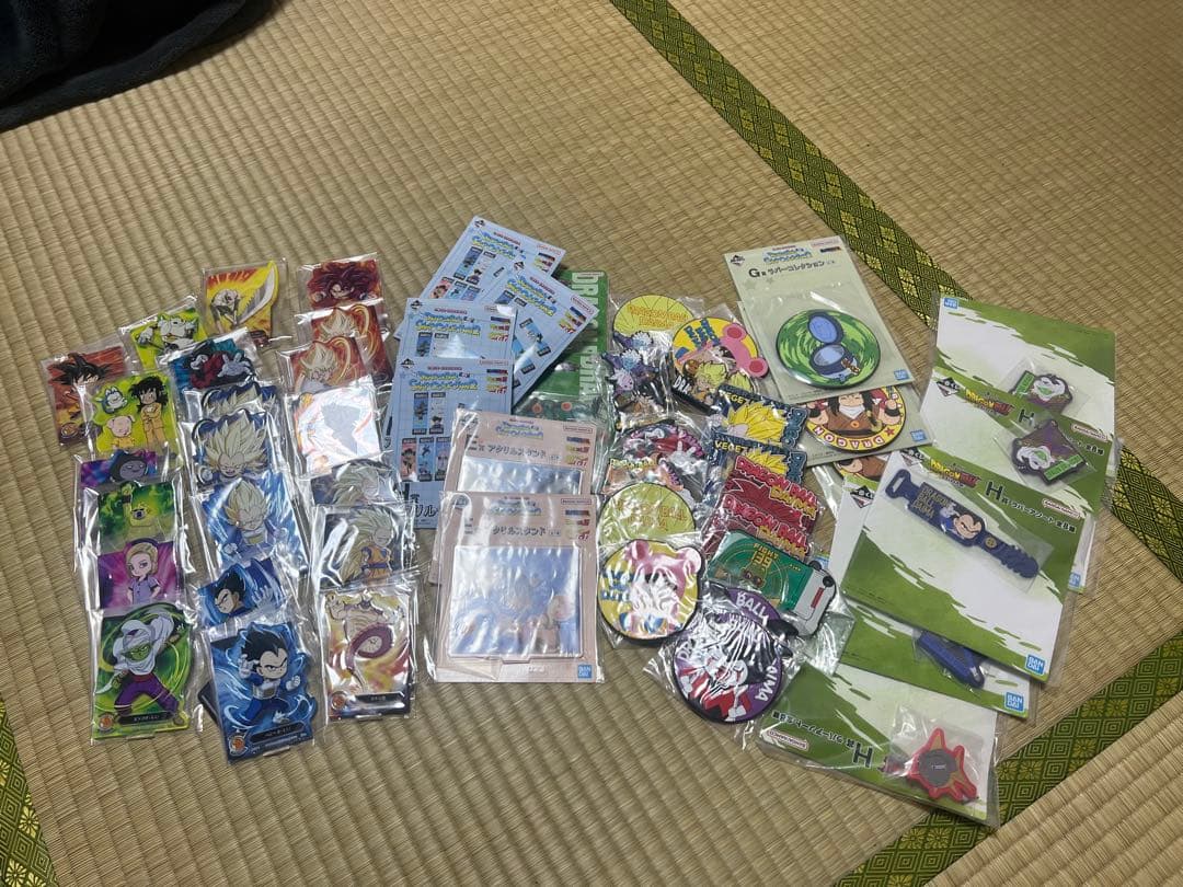 DRAGON BALL 一番くじ　フィギュア　全6種コンプ＋ステッカーセット