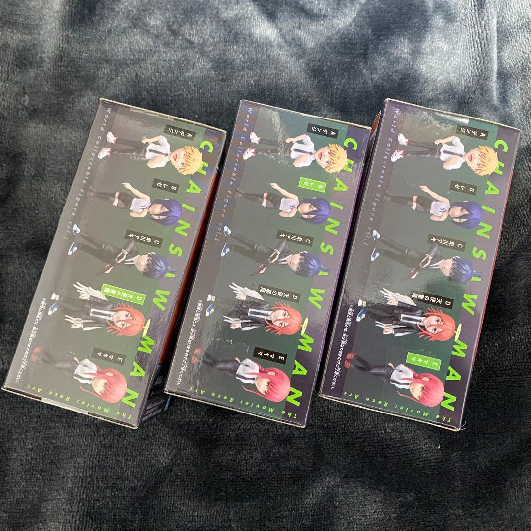 新品【劇場版チェンソーマン】ワールドコレクタブルフィギュア（3種セット）