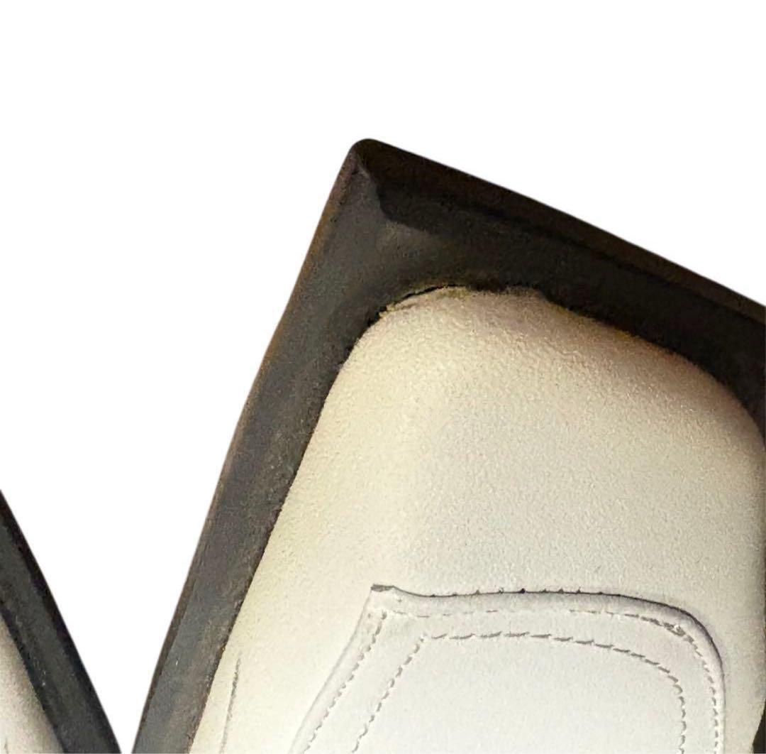 squareto white boots デカ靴 y2k archive