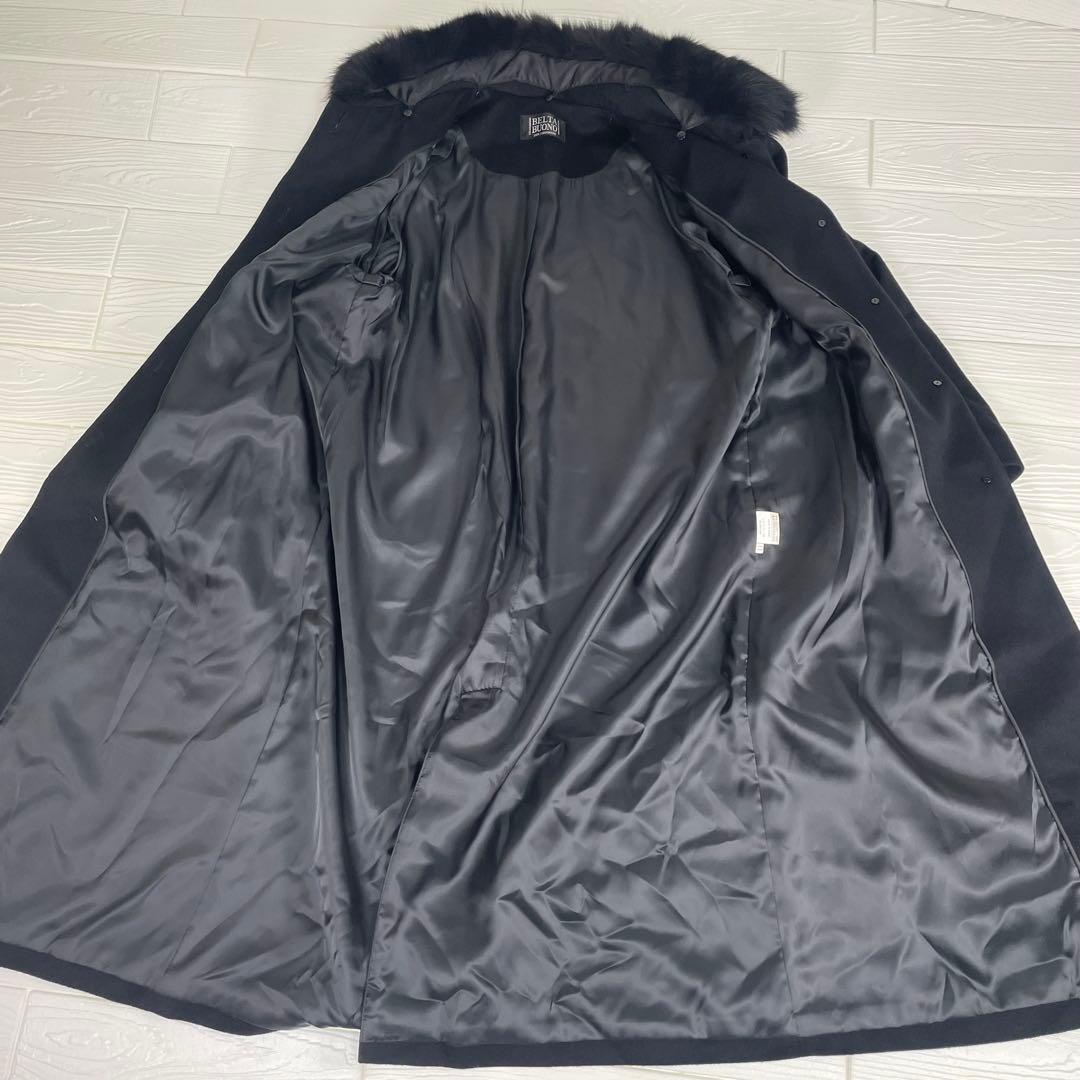 BELTA BUONO チェスターコート　ファーコートカシミア　100%