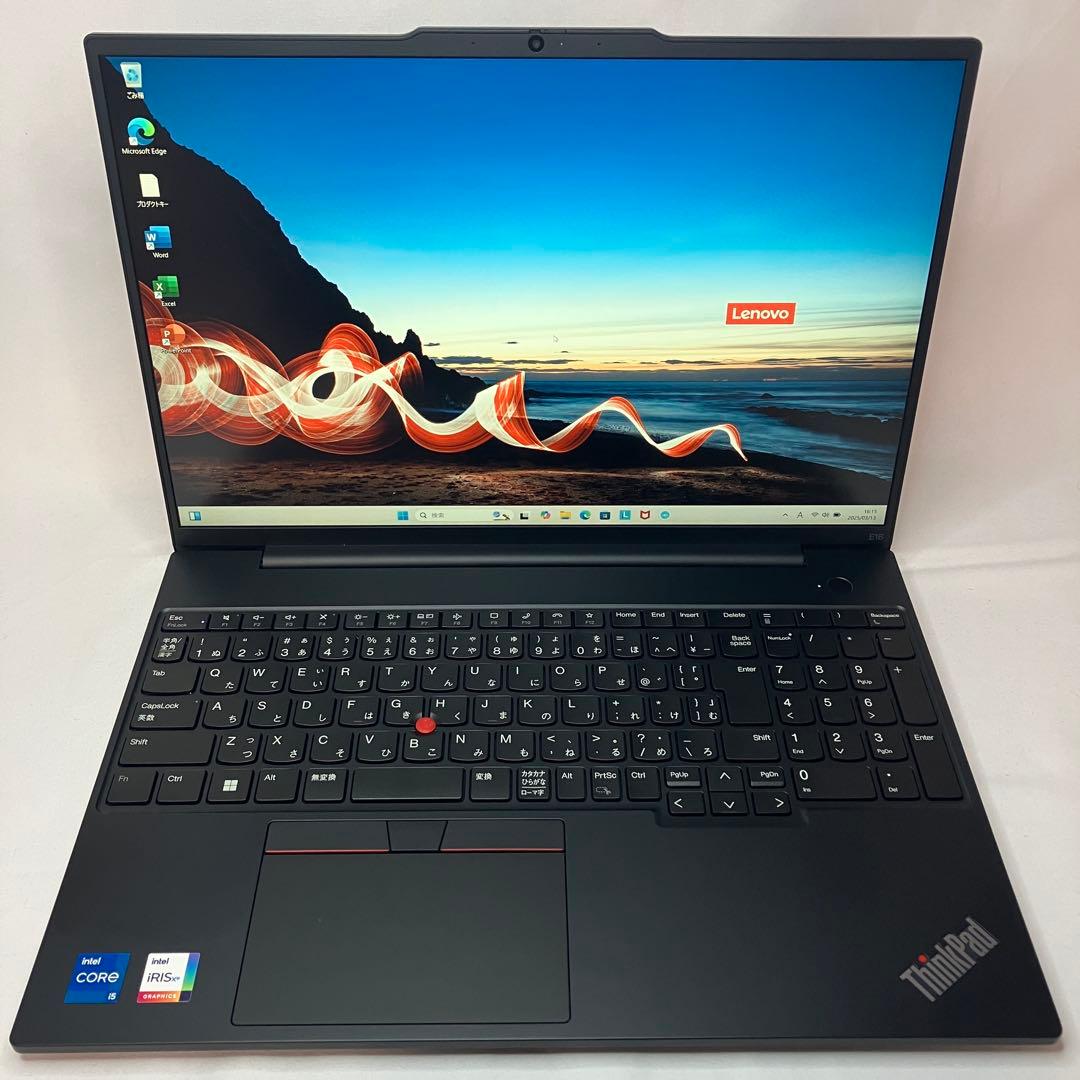 極美品 ThinkPad E16 13世代 16インチ WUXGA office