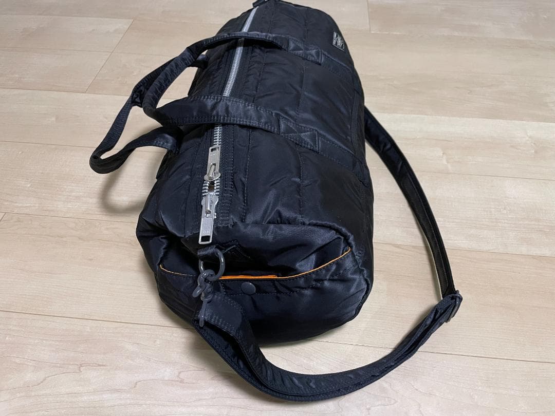 美品 吉田カバン PORTER タンカー 2WAY ダッフルバッグ 黒