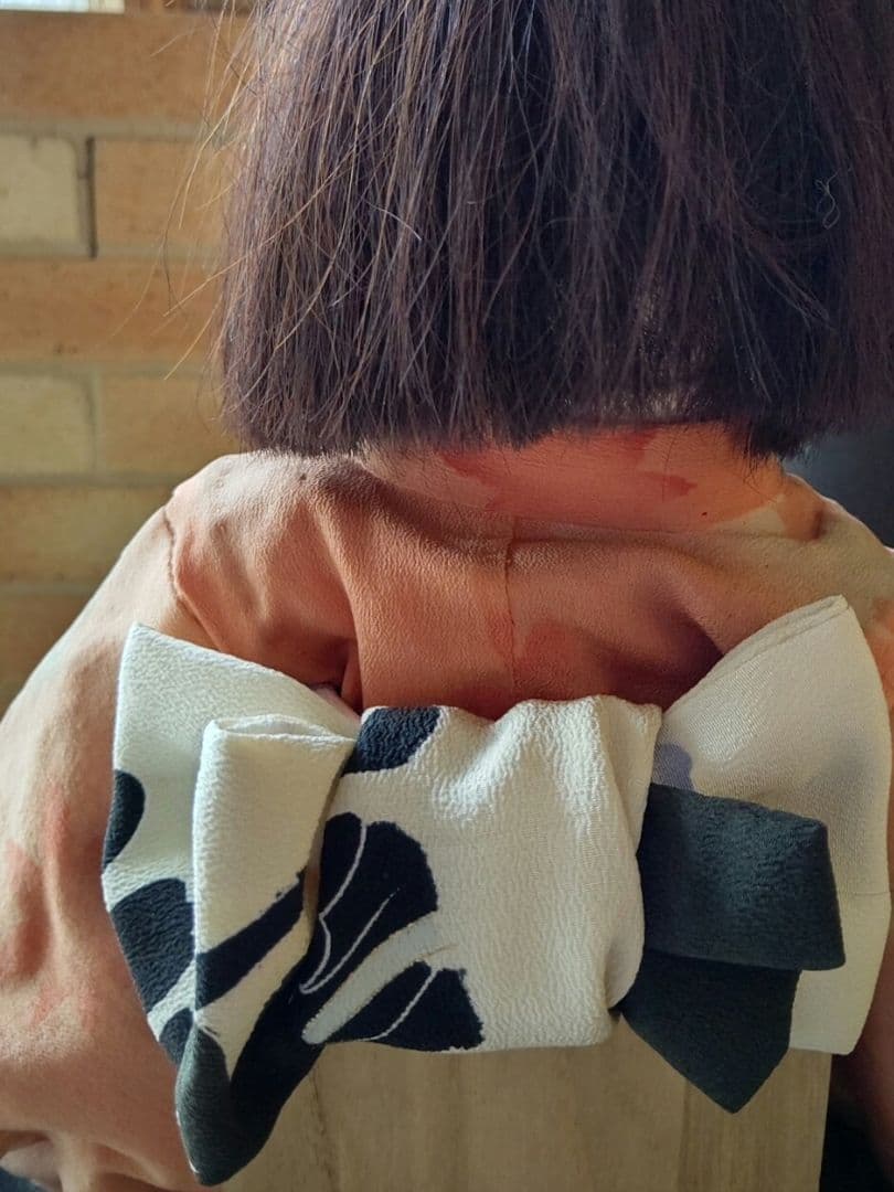 最終価格 大正期 修復済み 市松人形 在銘 約52㎝ 髪貼り替え 人毛 光龍斎系