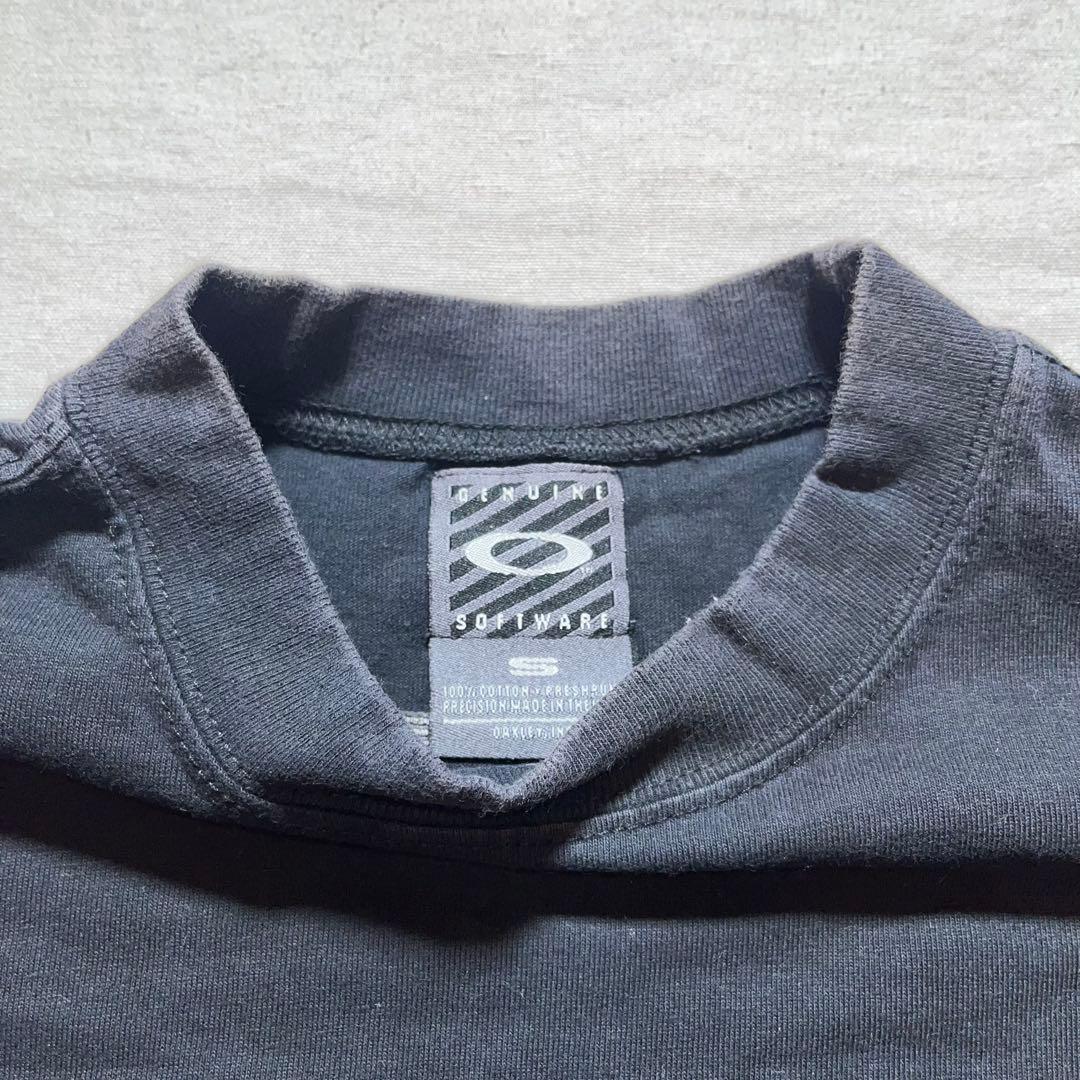 Y2K 90s Oakley オークリー　センター　ロゴ　刺繍ロゴ　Tシャツ