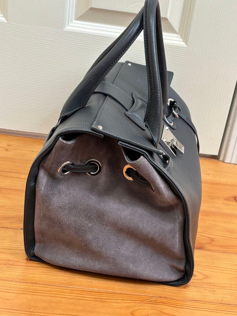 ジミーチュウ　ロザリー　ハンドバッグ　グレー　レディース