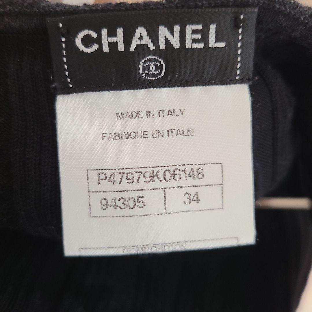 CHANEL ノースリーブ　タンクトップ　 34