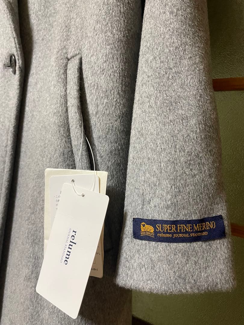 ジャーナルスタンダード　レリューム　スーパーファインビーバーチェスターコート