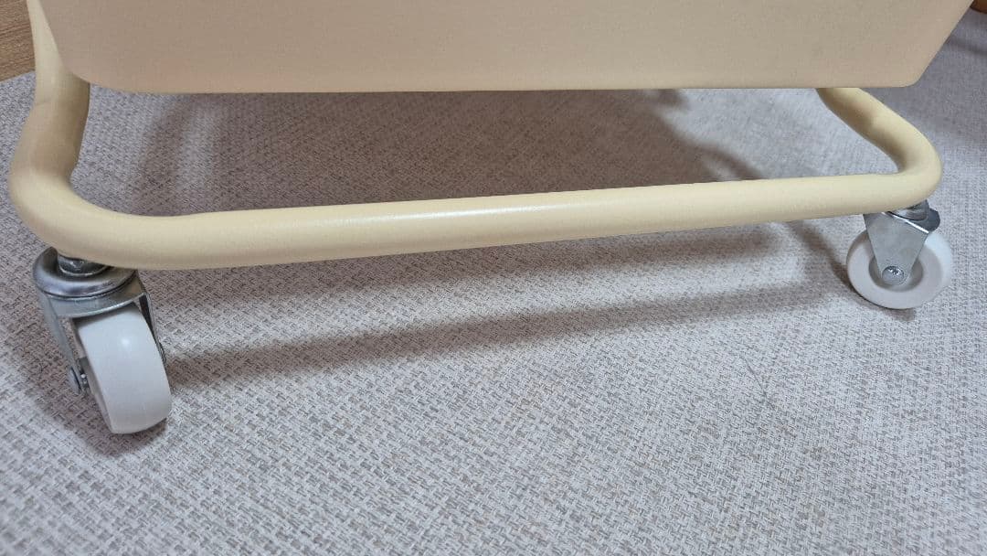 【引き取り限定】キャスター付き収納 移動式トロリーワゴン 2種 セット