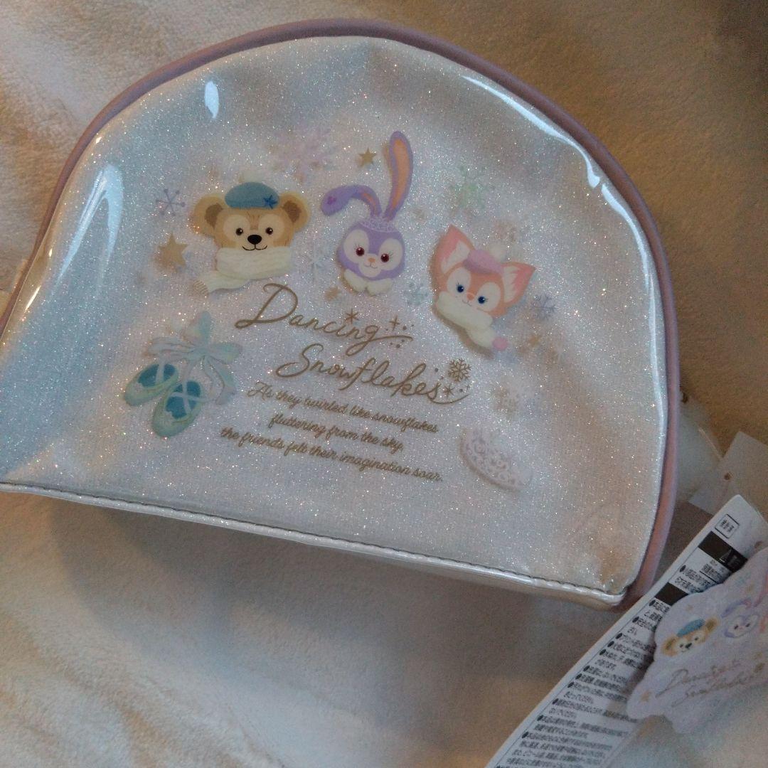 ダンシングスノーフレークス　ステラルー　ボストンバッグ　ポーチ　バッグ　雪　冬