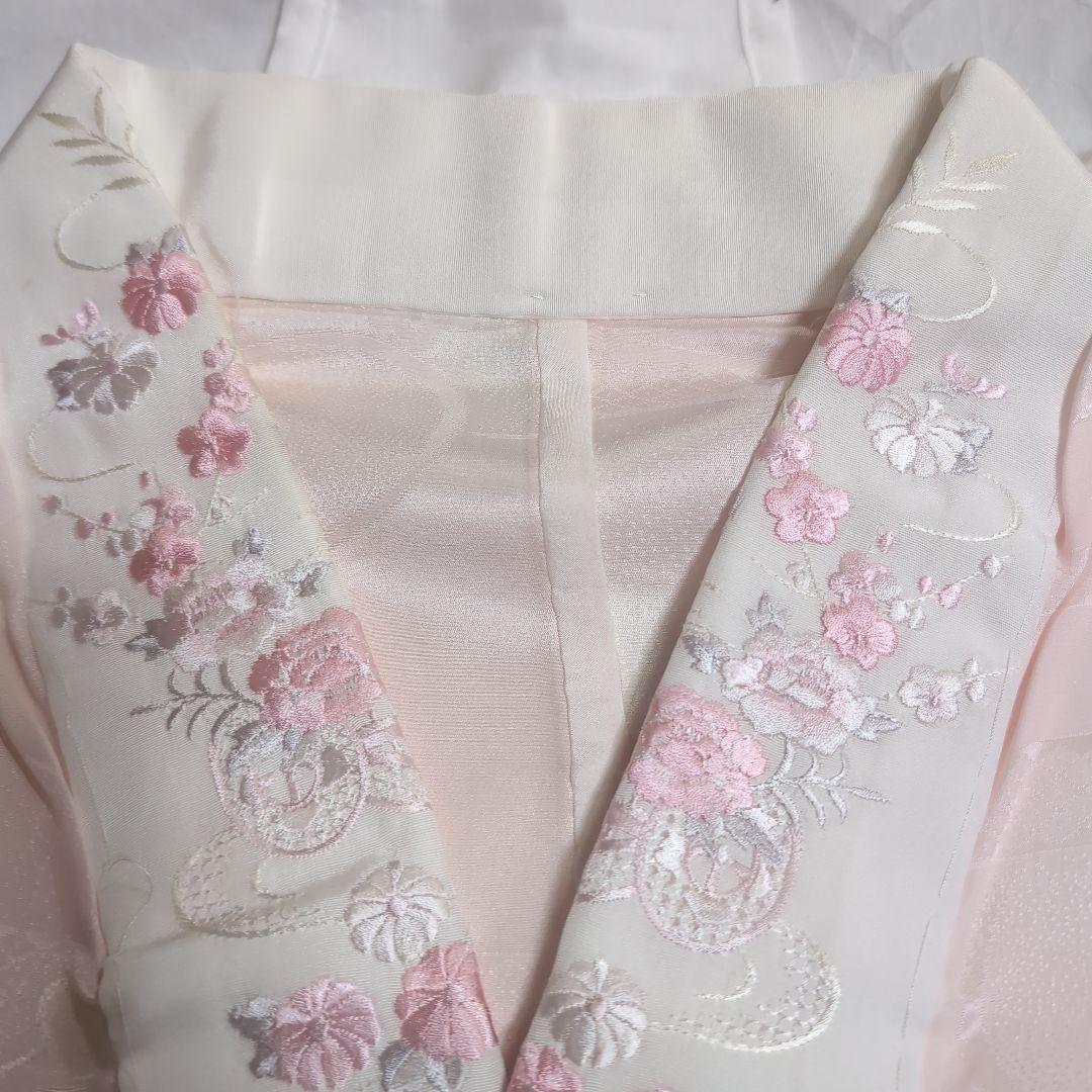 ★19日まで最終出品★美品成人式振り袖赤色 花柄 絹長襦袢付き