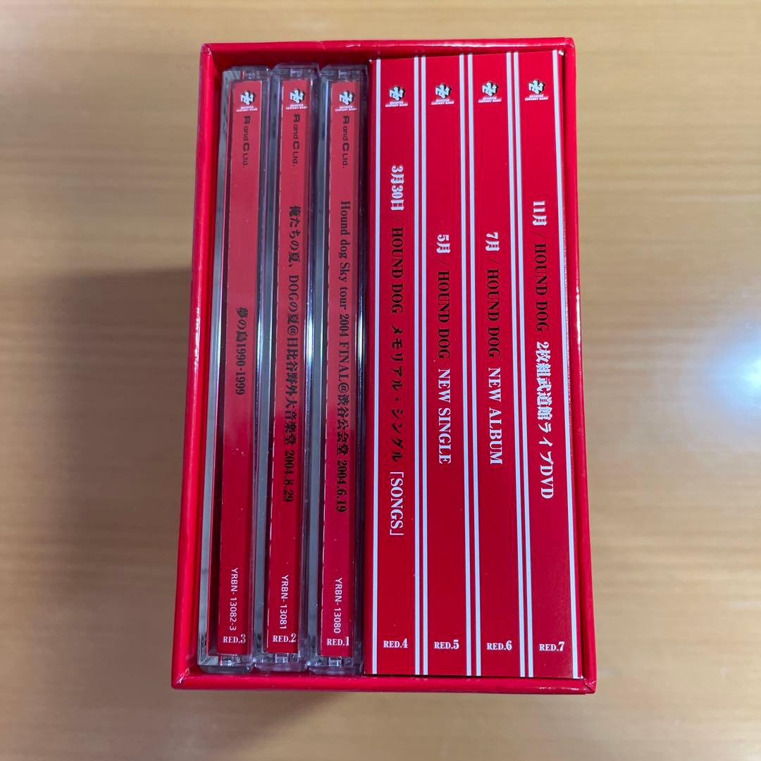 DVD ハウンド・ドッグ/19802005 RED BOX〈完全受注生産・4枚組