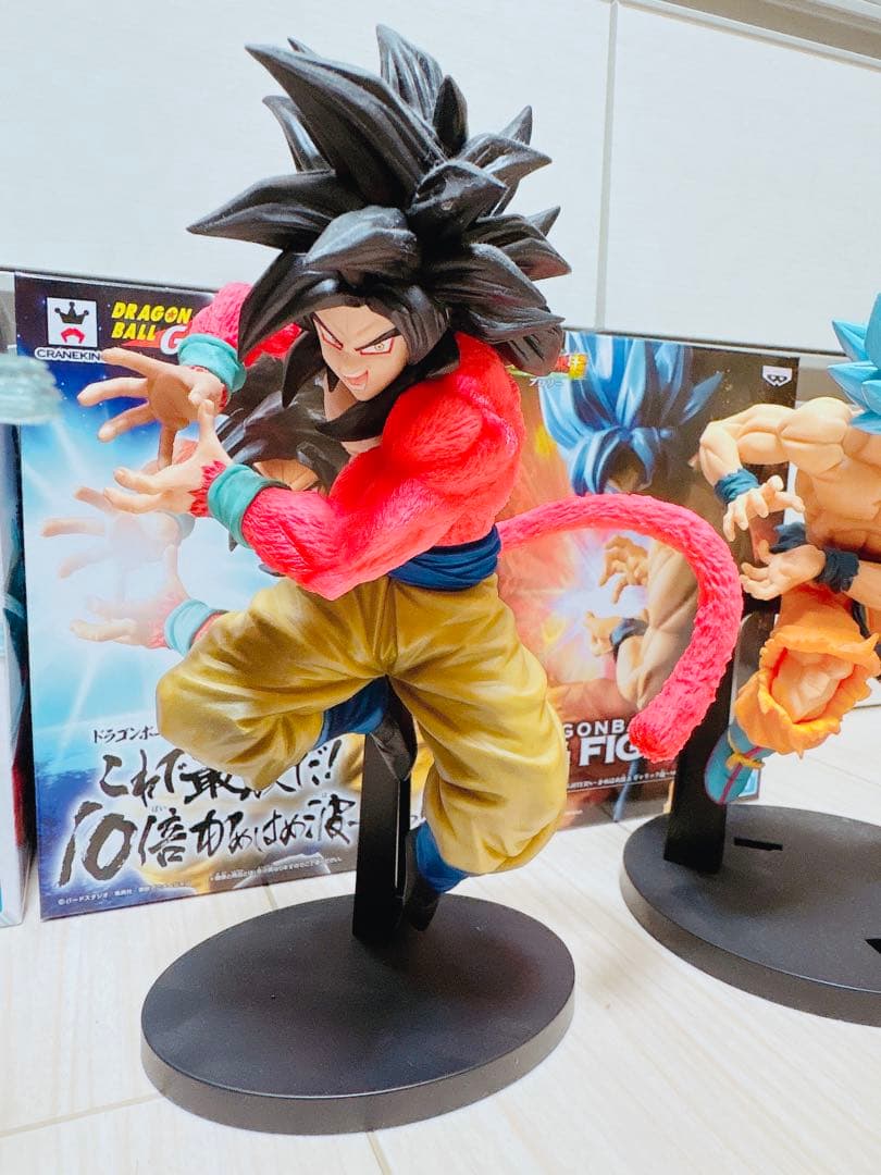 ドラゴンボール フィギュア 孫悟空 かめはめ波 4点セット まとめ売り