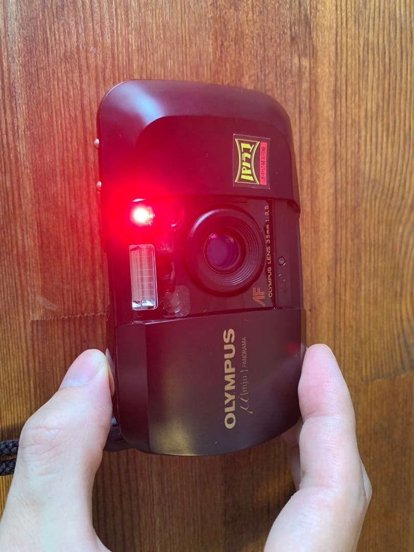 OLYMPUS μ mju panorama コンパクトフィルムカメラ
