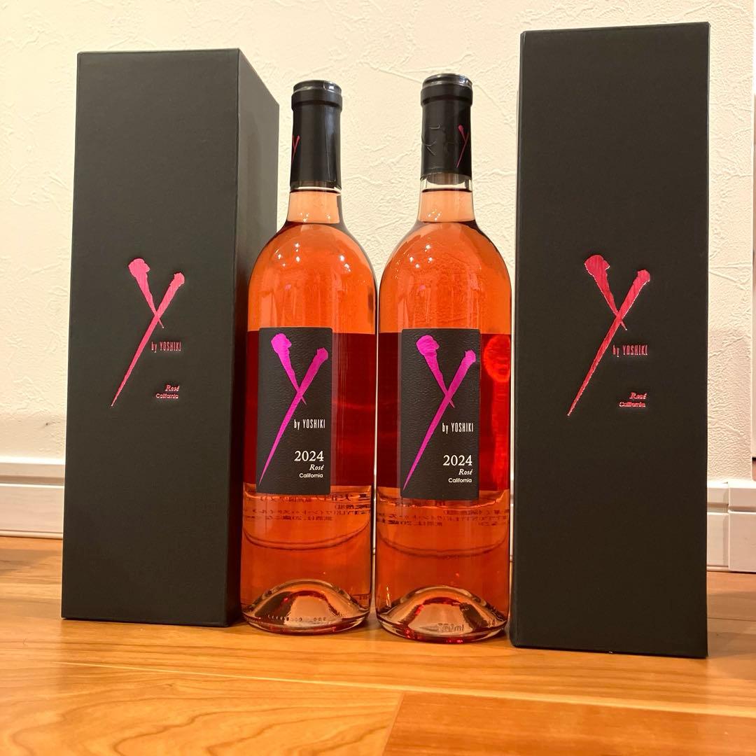 Y by YOSHIKIロゼワイン　ディナーショー　YOSHIKI 2本セット