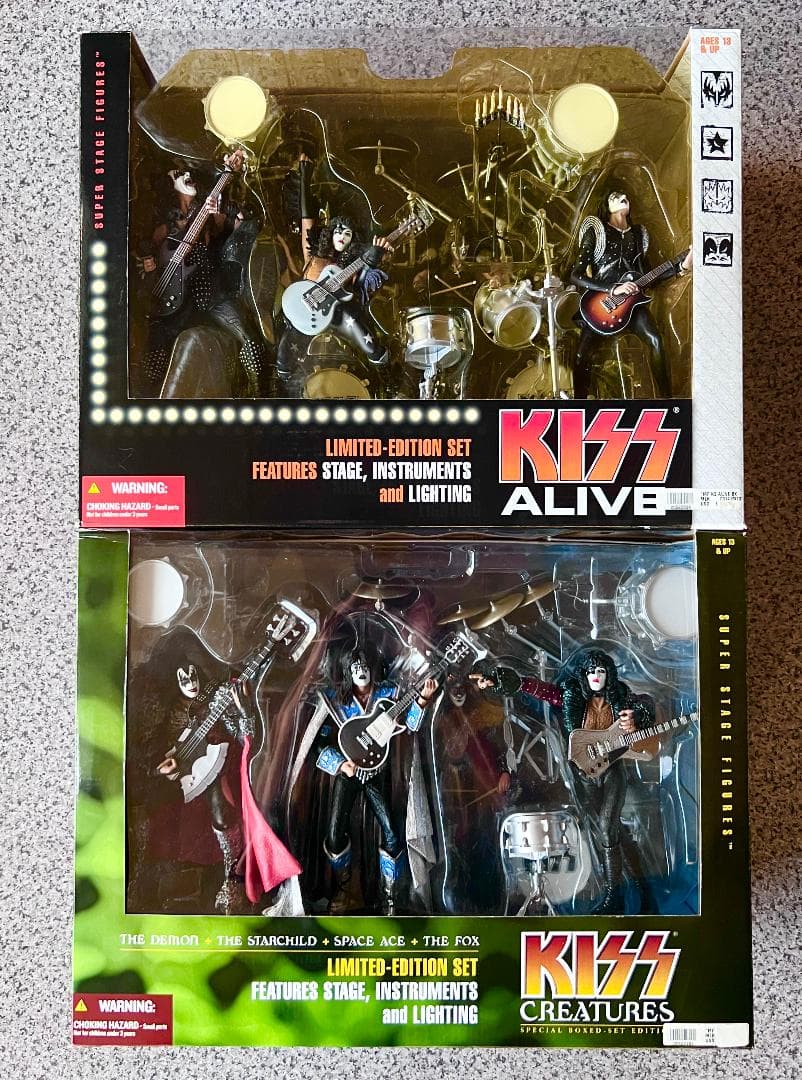 マクファーレン KISS ALIVE DX BOX / CREATURESセット