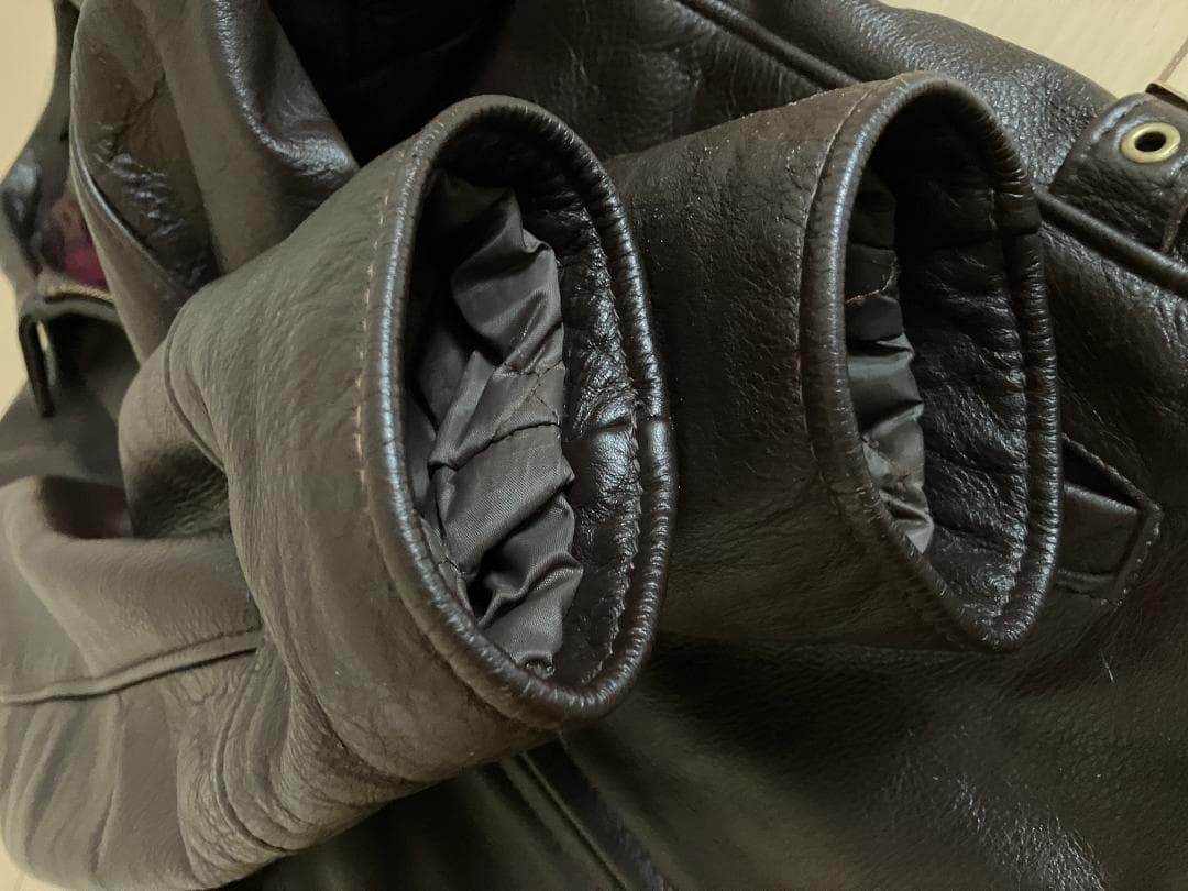 Schott ショット 681レザートラッカージャケット ブラウン