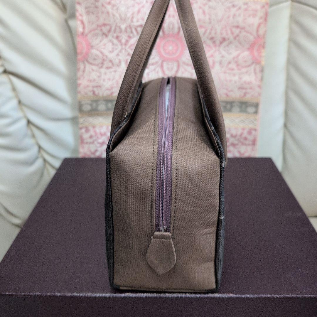 白梅謹製　和装用　利休バック＆草履セット 新品　正絹　箱付