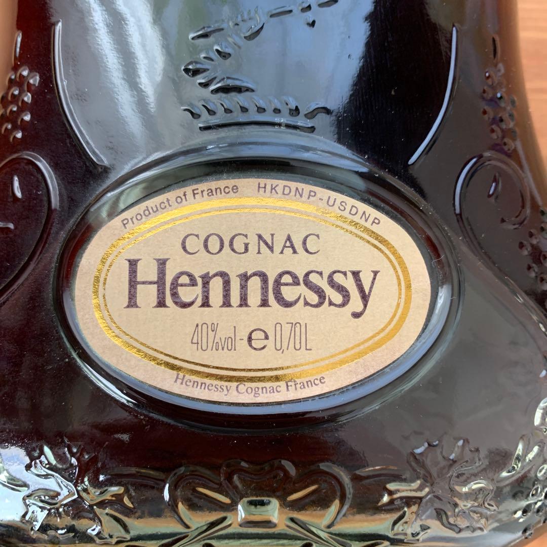 ヘネシーxo 金キャップ　グリーンボトル