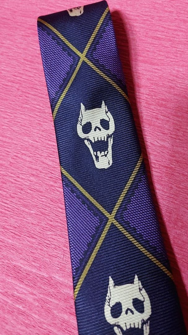 ジョジョの奇妙な冒険 吉良吉影 ネクタイ　ULTRA-VIOLENCE