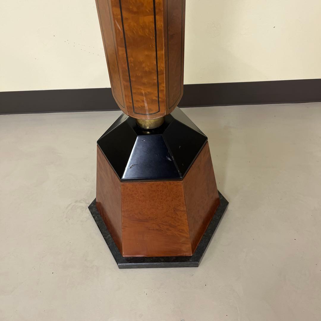 イタリア製鉛筆モチーフ￼木製大理石コートハンガーコート掛け