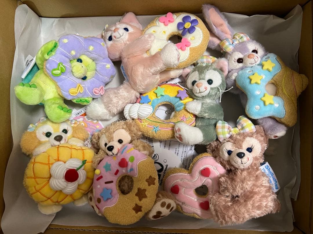 め*ん様 Disney ぬいぐるみバッジ　フィルドウィズジョイ　7体セット　新品