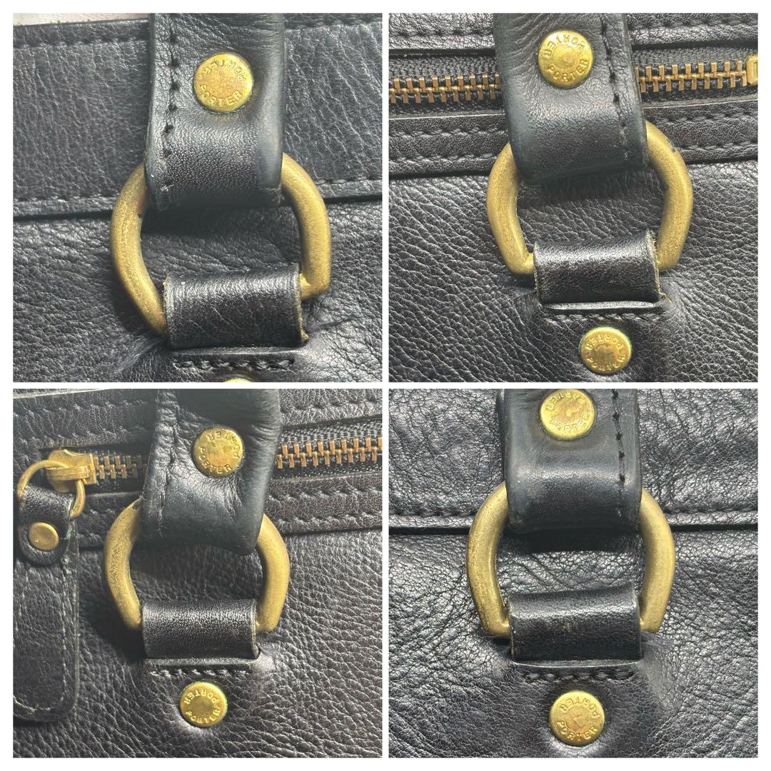 吉田カバン　poter レザービジネスバッグ