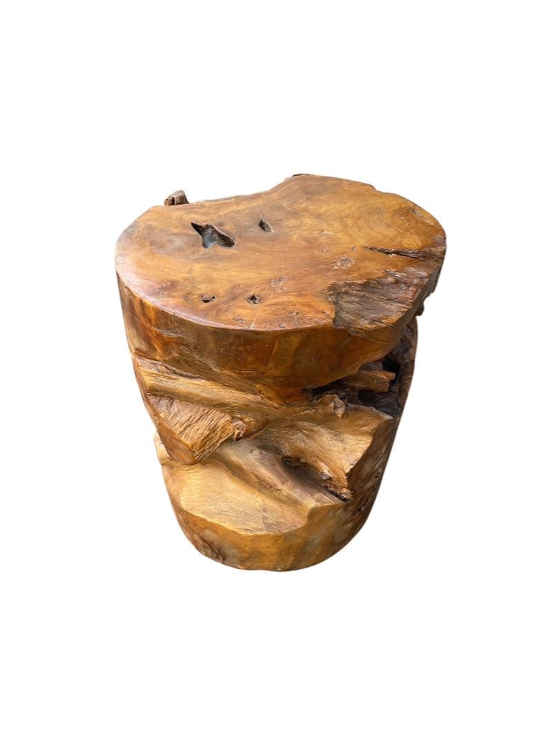 LINOU スツール 切り株 丸太 天然木