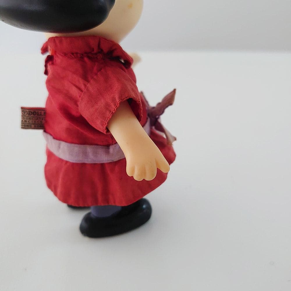 1966年 ビンテージ ルーシー スヌーピー ソフビ ポケットドール 60s