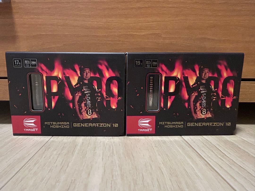 PYRO G10 G10MAX ダーツ 星野光正 TARGET ターゲット