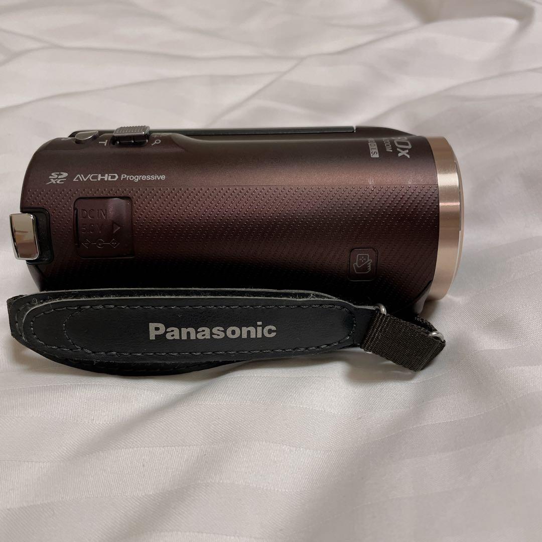 Panasonic HC-V520M-T 極美品✨ビデオカメラ　バッテリー2個