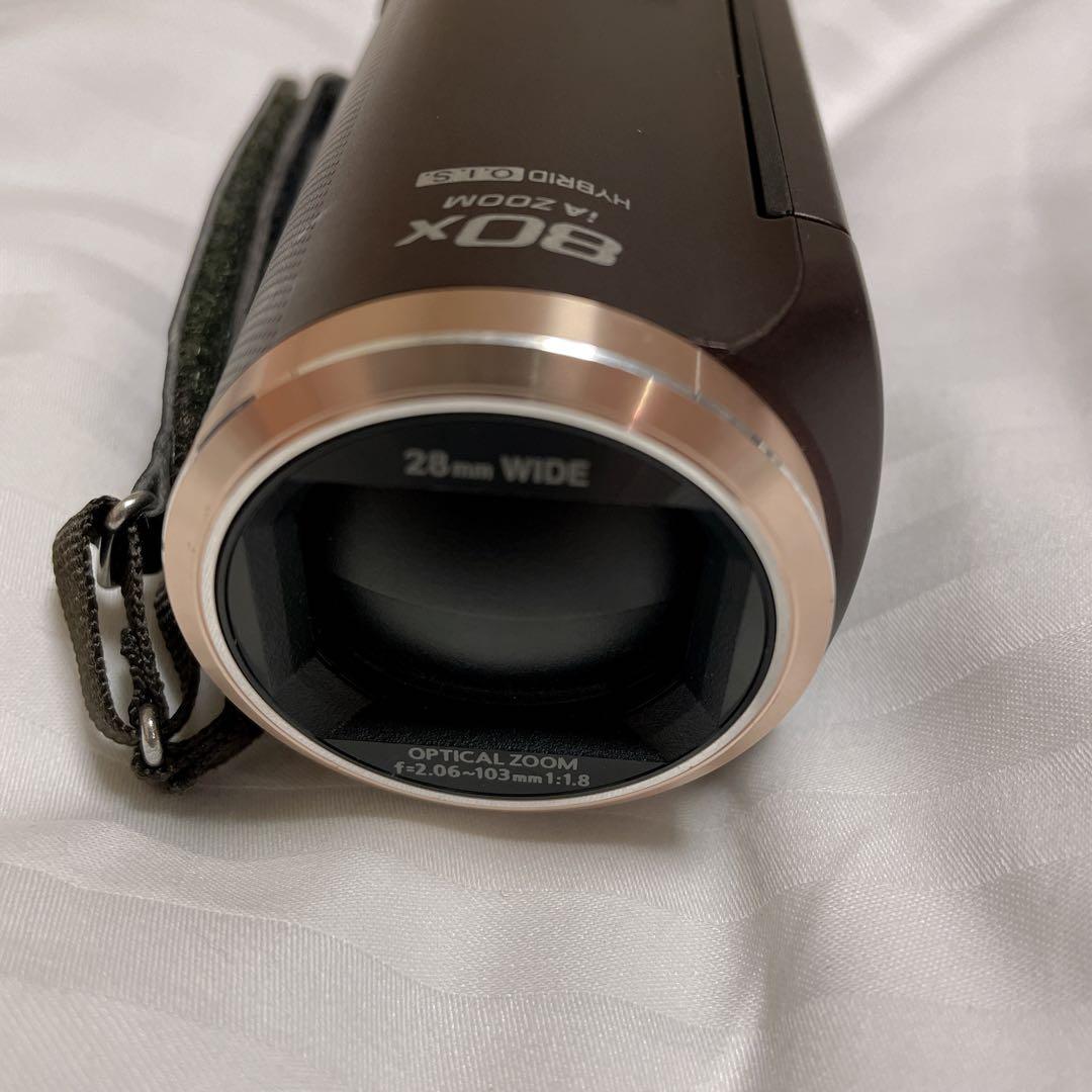 Panasonic HC-V520M-T 極美品✨ビデオカメラ　バッテリー2個