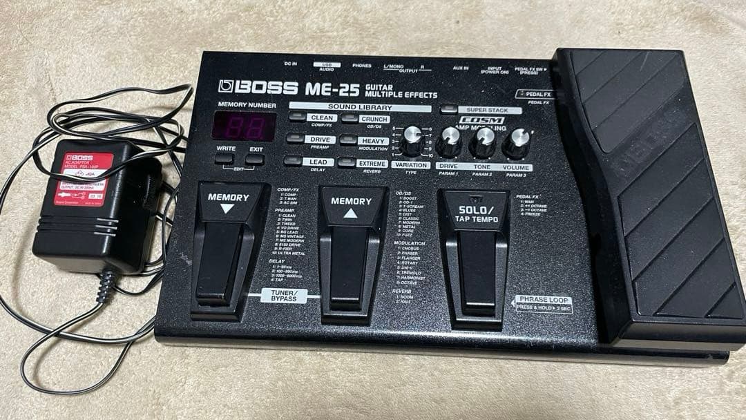 BOSS ME-25 ギターエフェクター