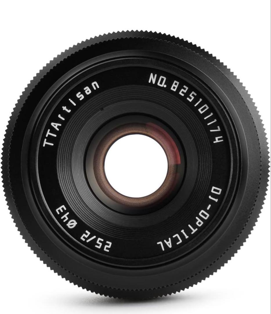 TTArtisan 25mm f/2 C マイクロフォーサーズ レンズ ブラック