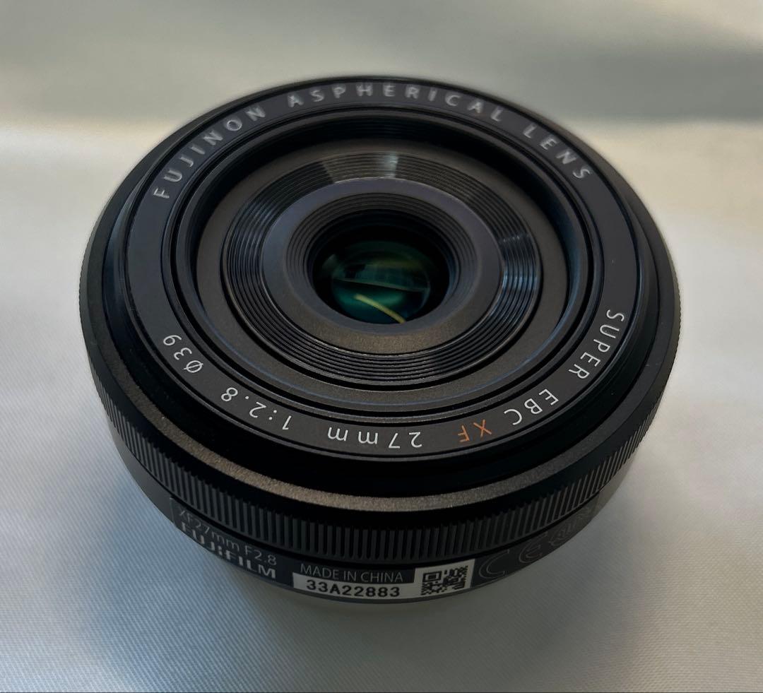 FUJIFILM XF27mm F2.8 / 単焦点パンケーキレンズ