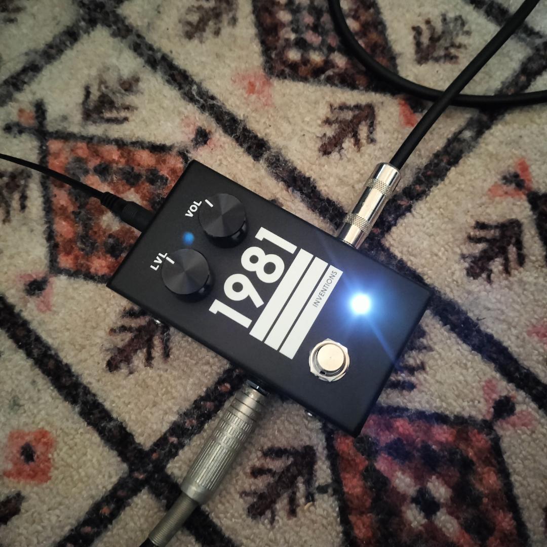 1981 Inventions LVL ローゲイン・ドライブ・ペダル