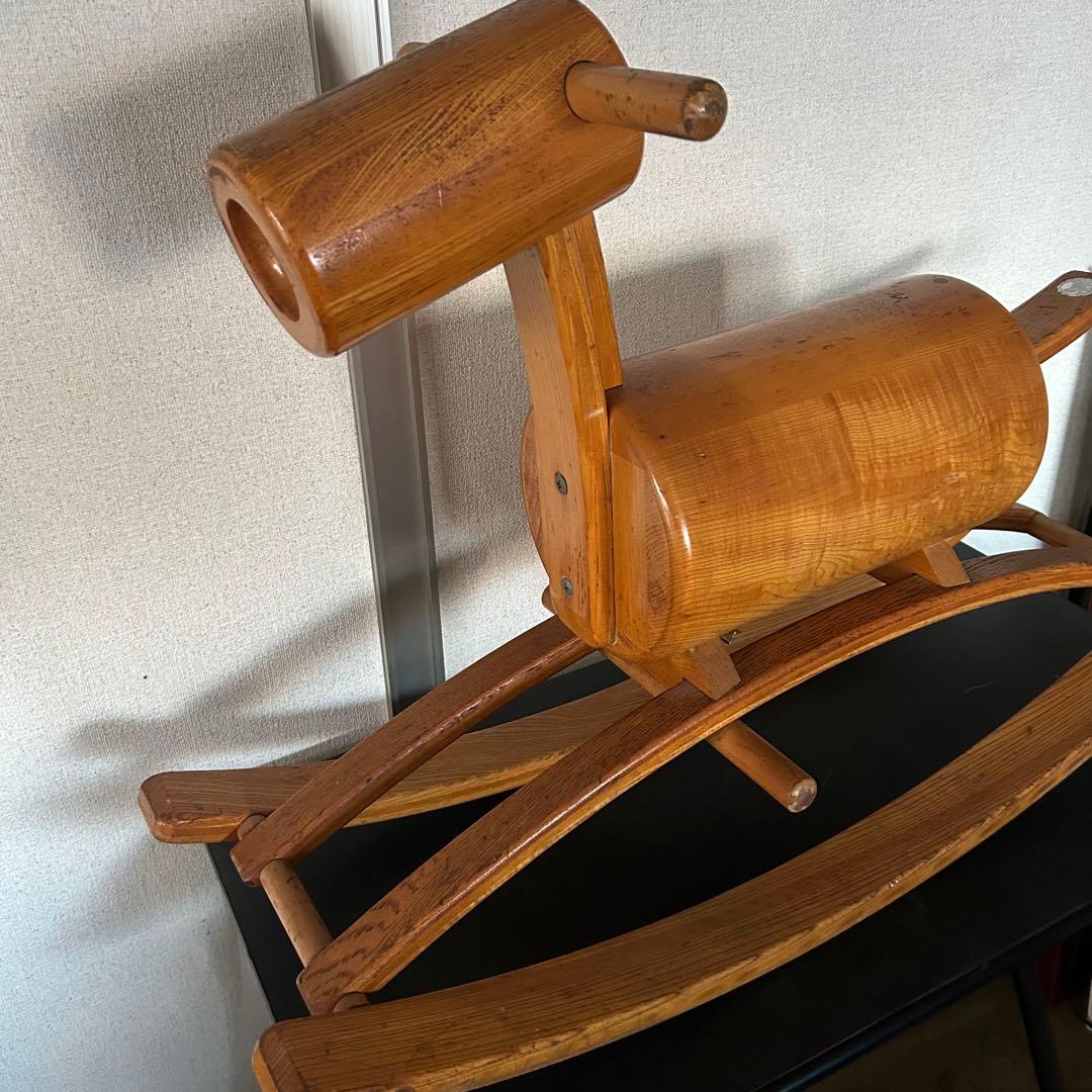 【レトロ】ロッキングホース ニチガン製 木馬 日本