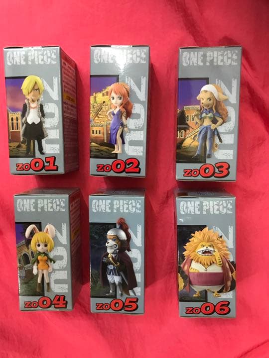 ★ワンピース　ワールドコレクタブルフィギュア WCF ゾウ 6種