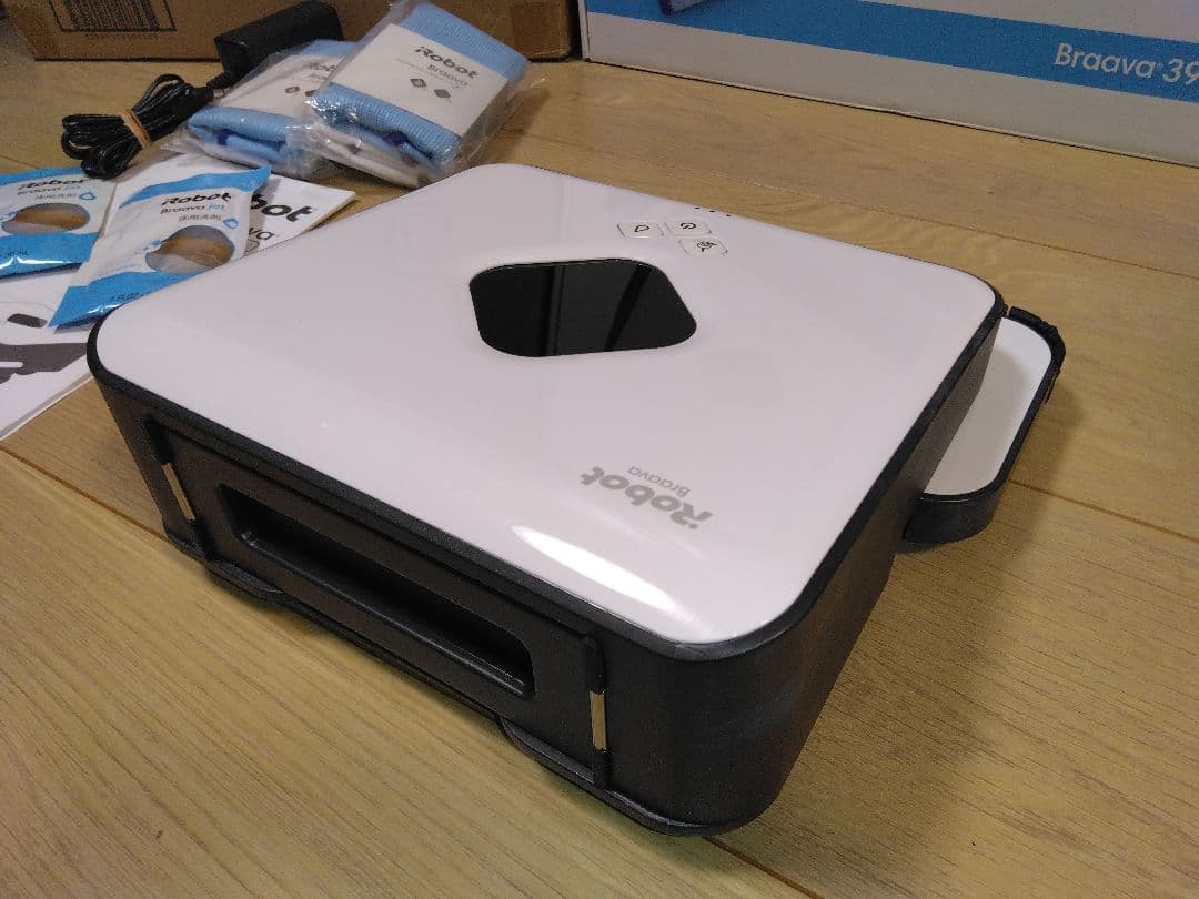 【新品電池交換済　使用1年】ブラーバ390j　B（2023年個装箱set