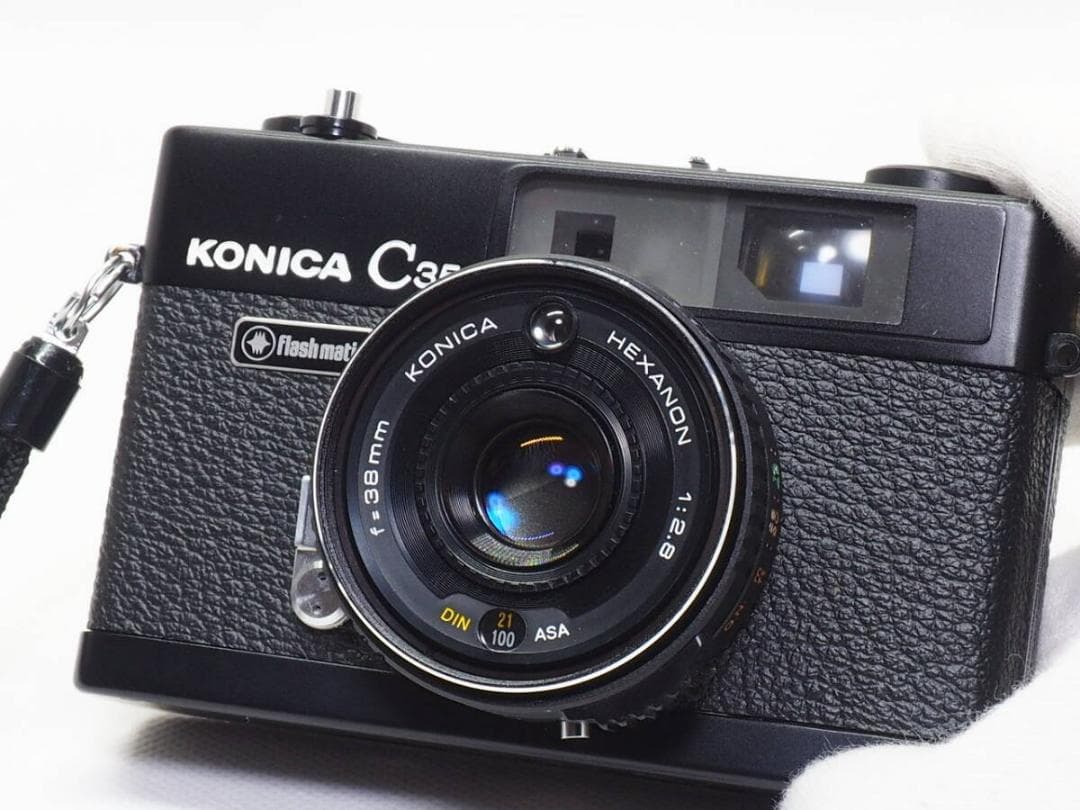 ■美品■ KONICA C35 FLASH MATIC ブラック
