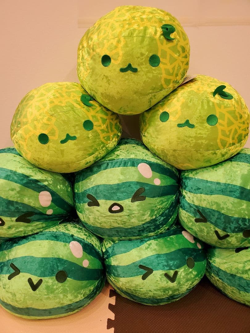 圧倒的最安値【新品・未使用】スイカゲームきらきらBIGぬいぐるみ10個セット！