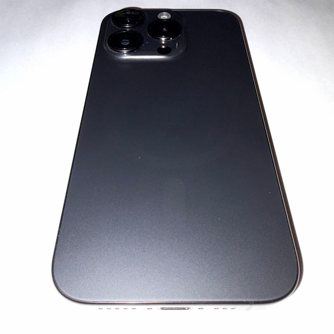 スマートフォン本体 iPhone 15Pro Black Titanium 256GB (