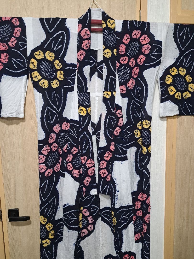 最終✩.*˚絞り浴衣 有松絞り 154cm/65cm