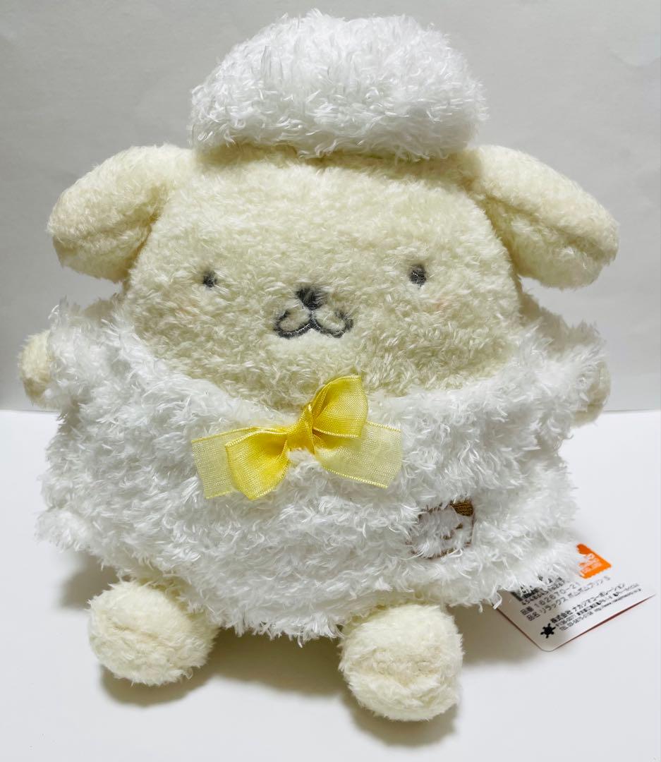 【レア】サンリオ ポムポムプリン リラックス ぬいぐるみ むにゅぐるみパティオ
