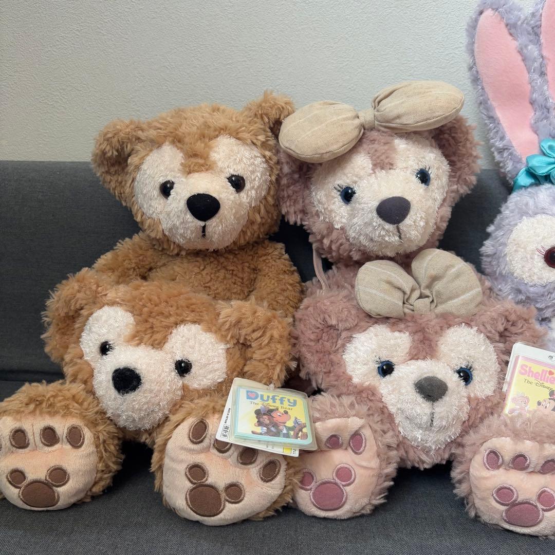 ダッフィー&フレンズぬいぐるみ　ダッフィ　シェリーメイ　ステラルー　ジェラトーニ