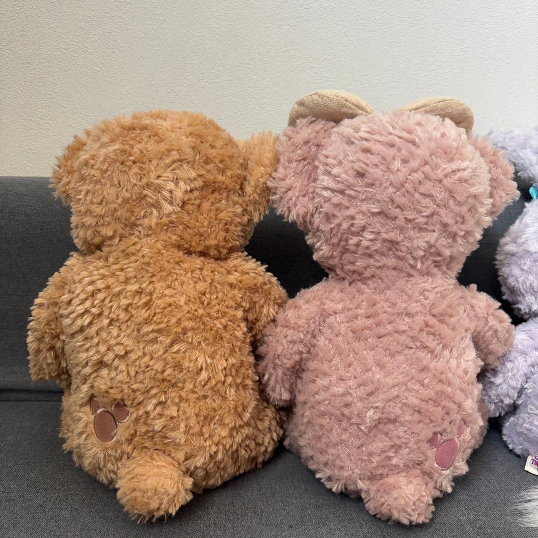 ダッフィー&フレンズぬいぐるみ　ダッフィ　シェリーメイ　ステラルー　ジェラトーニ