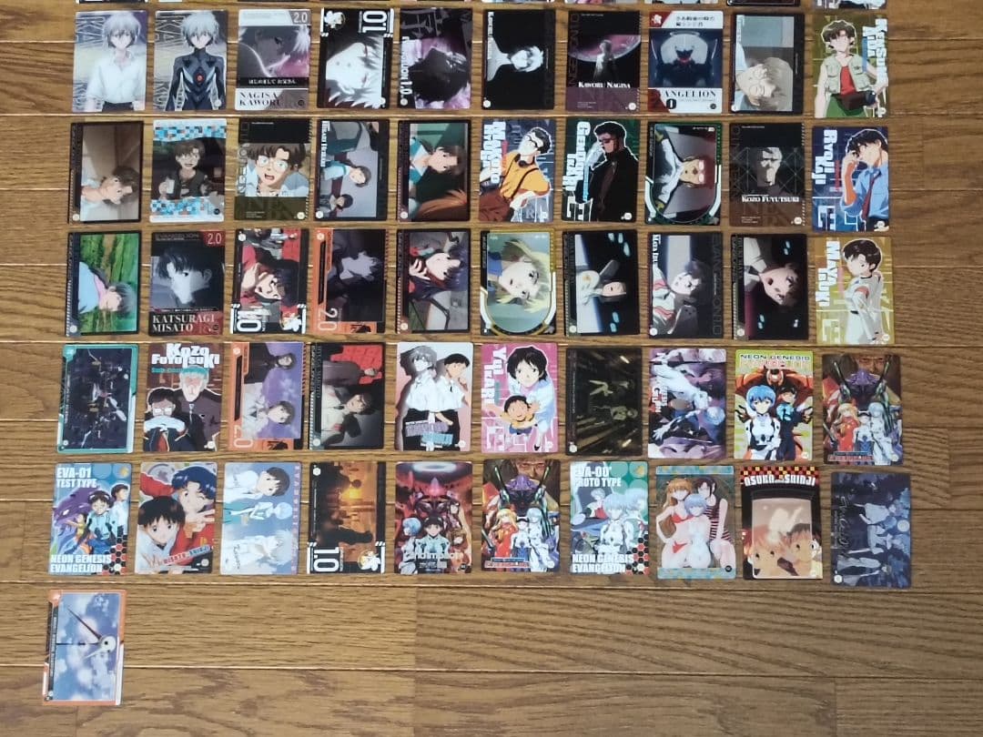 エヴァンゲリオン　カード　計101枚