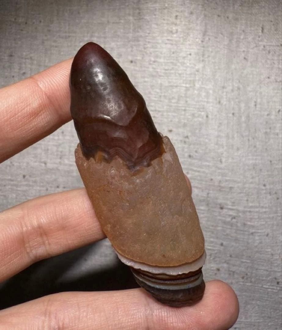 アラシャンゴビアゲート　蒙古瑪瑙　原石　水石　翡翠　オパール　根付　天珠 勾玉