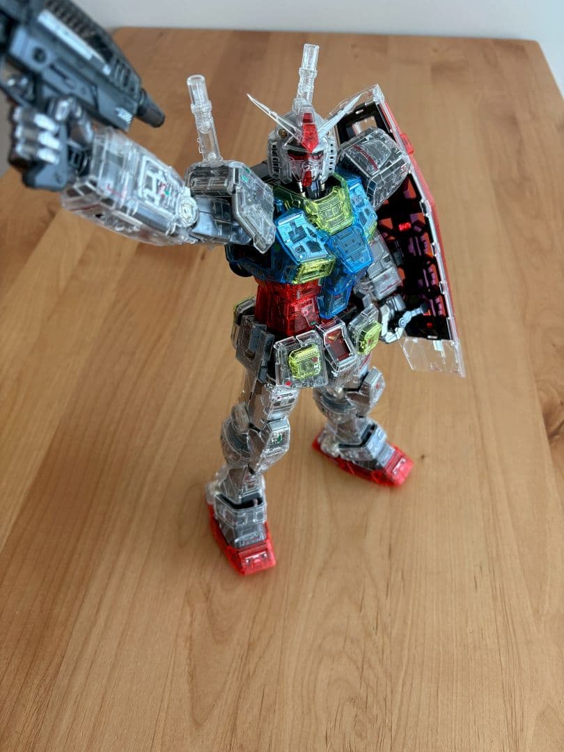 【完成品】PG UNLEASHED 1/60 RX-78-2 ガンダム　クリア