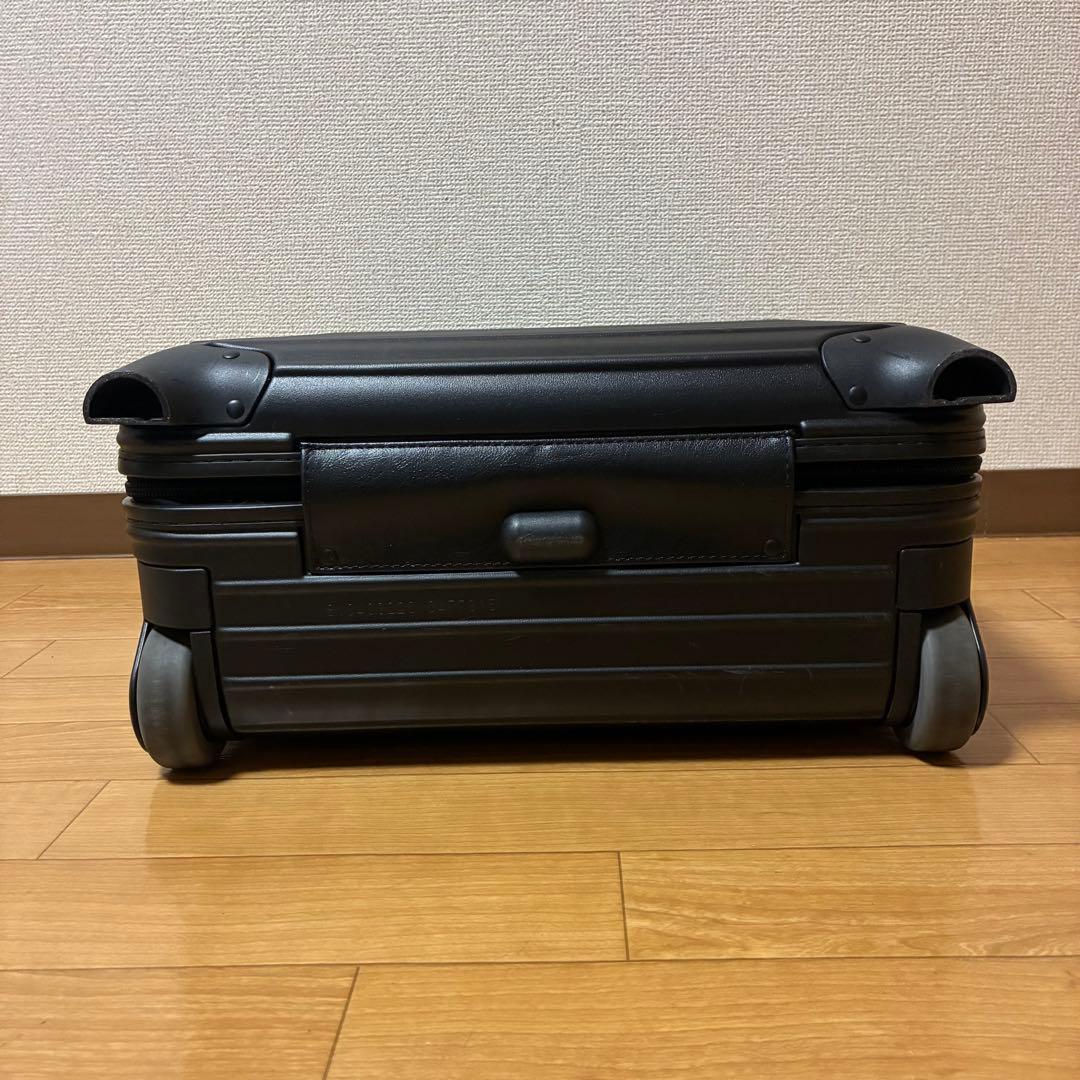 【美品】RIMOWAリモワ サルサ機内持込み23Lマットブラック2輪TSAロック