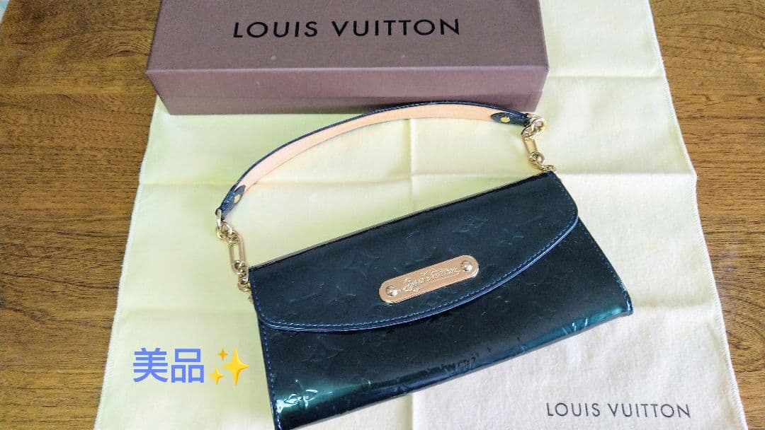 ルイヴィトン ヴェルニ サンセットブルーバード アラマント 保存袋&箱付き